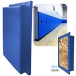 Cushioned Wall Padding, Blue