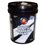 Peinture de signalisation, latex 18.9 L, blanche