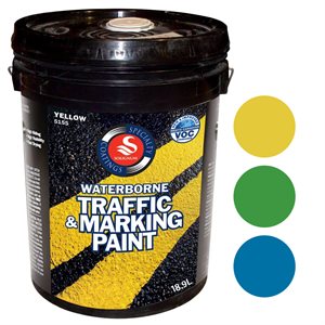Trafic Paint, Latex, 18.9 L