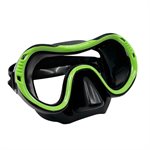Masque de plongée Scaup Naranjo, lentilles doubles, junior