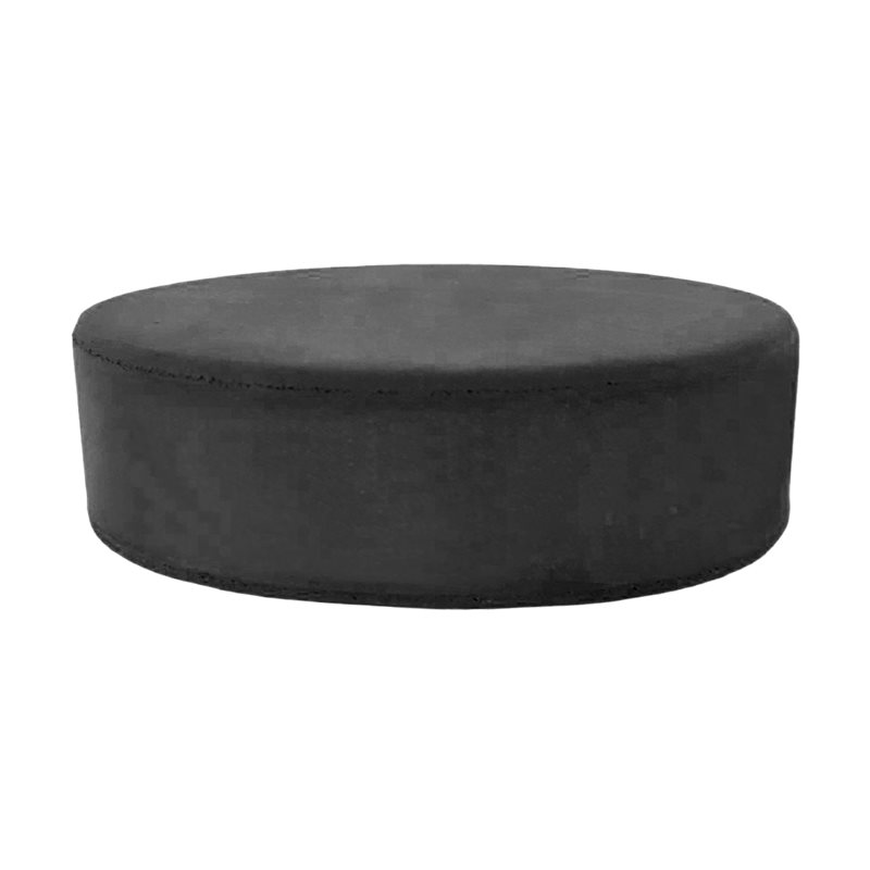 Street hockey puck, full sponge