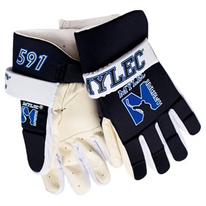 Player's gloves, leather palm