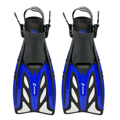 Pair of Scaup Matapalo Adjustable Swimming Fins
