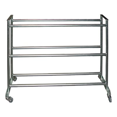 Chariot à ballons horizontal à 3 rangées