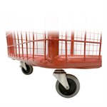 Steel Ball Cage with Hinged Lid 26"x 42"x 34"