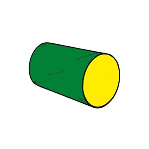Foam Barrel, 24"x36"