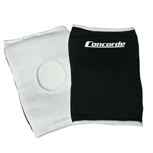 Pair of Black and White Concorde Knee Pads