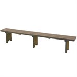 Locker Room Benches, 14-½", Sand