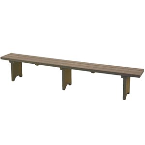 Banc de vestiaire, 14-½", sable