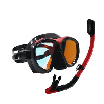 Scaup CORAl Pro Series Diving Mask with Snorkel for Adults