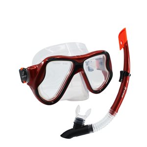 Scaup HOLGUIN Snorkeling Mask with Snorkel, Adult