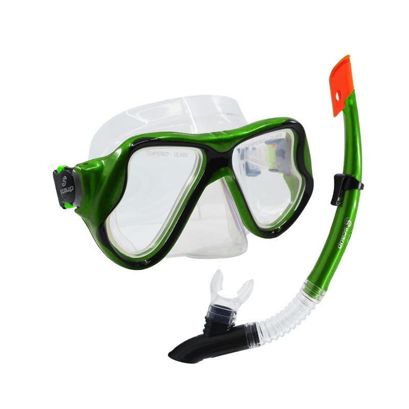 HOLGUIN Mask with Snorkel, Pro Series, Senior