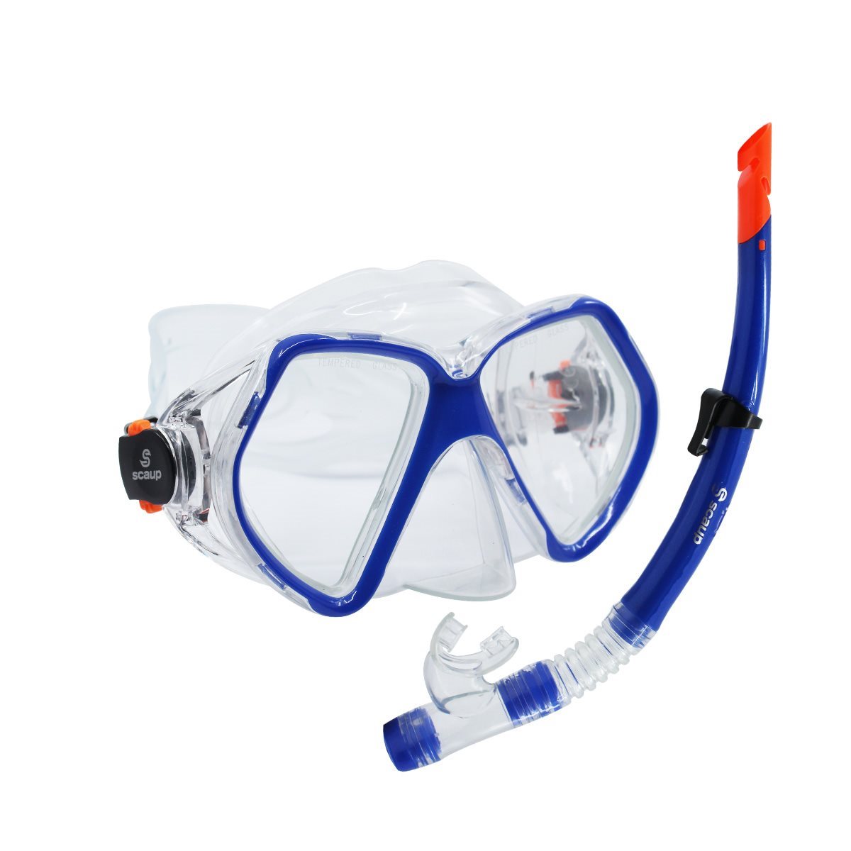 Scaup® «Bavaro» Leisures Series Diving Mask with Snorkel for Adults