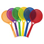 Ensemble de 6 raquettes de tennis en plastique