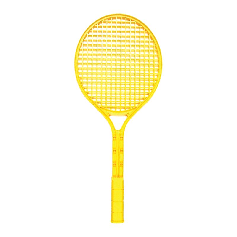 Junior plastic tennis racquet