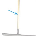Manche en bois pour racloir, 54"