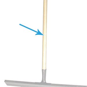 Wooden Shaft for Scraper, 54"