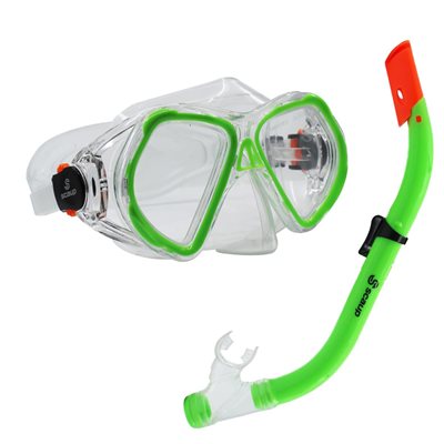 Scaup CORA Snorkeling Mask with Snorkel, Child