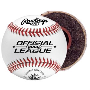 Rawlings Official League Leather Baseball, 9" (23 cm)