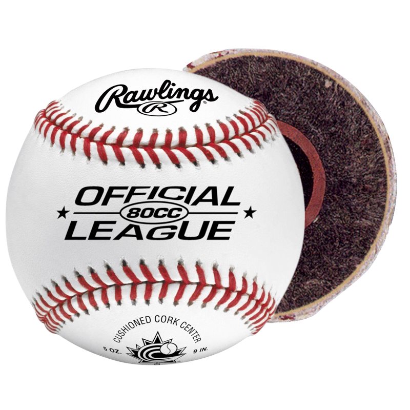 Leather baseball 9" (23cm)