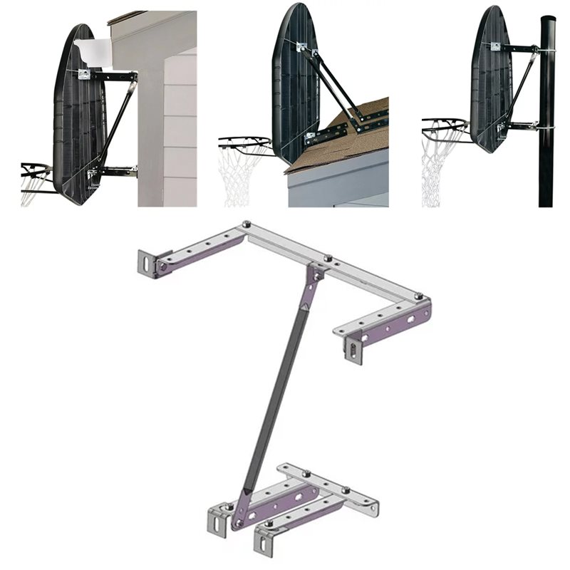 Universal Mounting Bracket System for Spalding and Huffy boards
