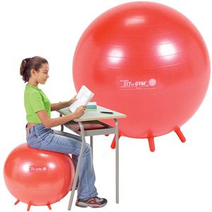 Ballon Sit'n'Gym sur pattes - 55 cm (22")