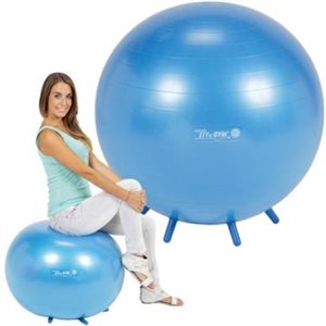 Ballon Sit'n'Gym, 26", bleu