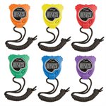 6 Stop Watches, 6 colours