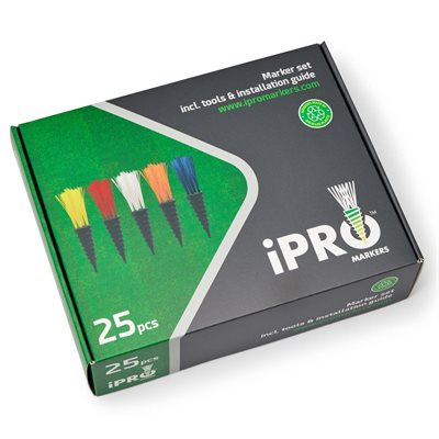 25 iPRO Markers Set, White