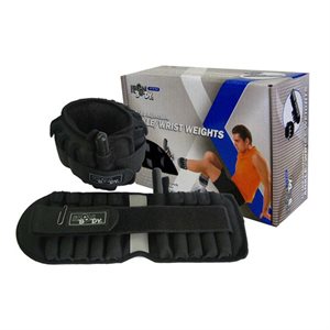 Adjustable Ankle or Wrist Weights, 10 lb
