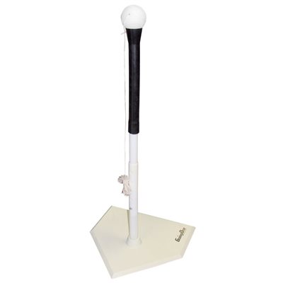 Batting Tee with Elastic Rope and Rubber Baseball