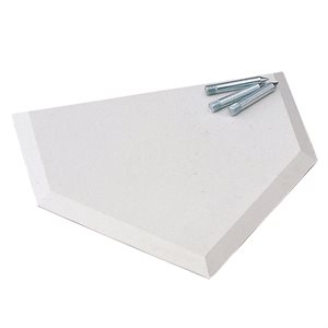 Baseball E-Z-Slide Rubber Homeplate
