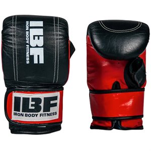 IBF Genuine Leather Bag Gloves, 7 oz