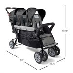Poussette triple en tandem Compass™ Trio Gaggle