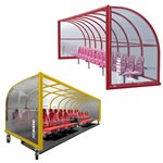 Kwik Goal Portable Shelter with Bench