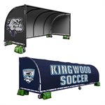 Kwik Goal Club Portable Shelter, 24'x6'6"