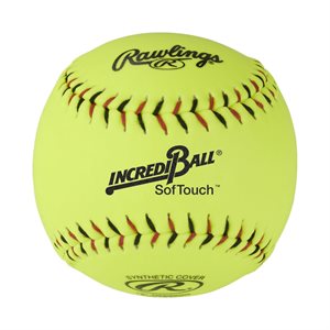 Rawlings Synthetic Leather Softball, 12"