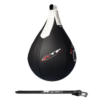 Black Dura Composite Striking Ball with Strap