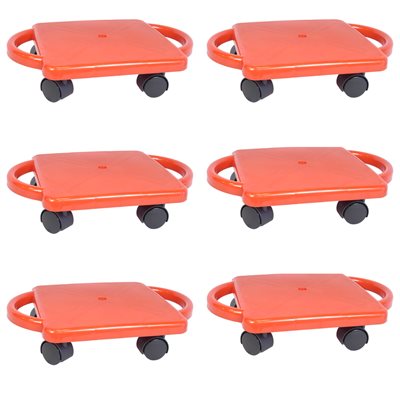 6 Scooter Boards with Handles