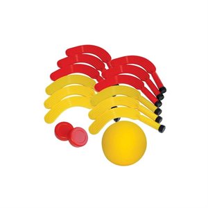 12 mini hockey sticks, 7"