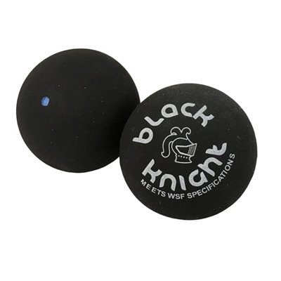 Squash ball blue dot