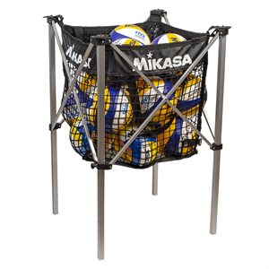 Collapsible Mikasa Beach Volleyball Ball Cart / Bag