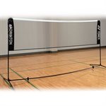 Portable badminton net