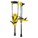 Pair of Actoy Stilts, 110 lb Capacity, Yellow