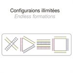 4 agility ladders, 6'6"