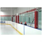 Bay Window Ends Protector, Red