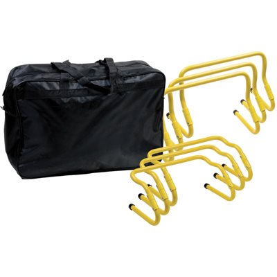 6 Adjustable Hurdles, 9"-12"