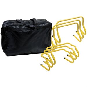 6 Adjustable Hurdles, 9"-12"