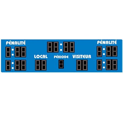AMS Hockey Electronic Scoreboard