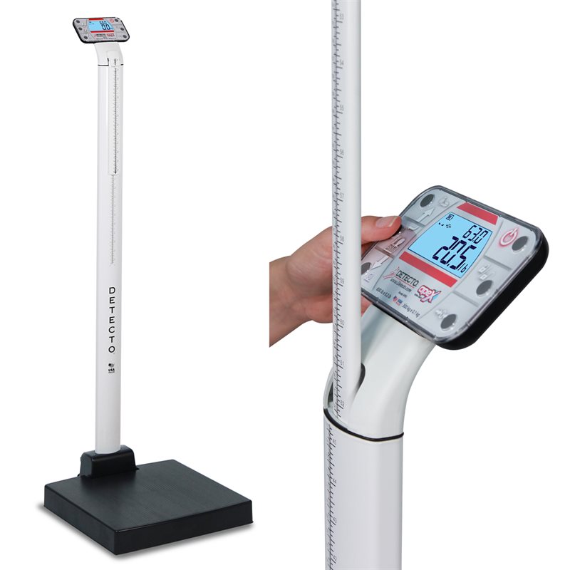 APEX Digital Scales with Mechanical Height Rods